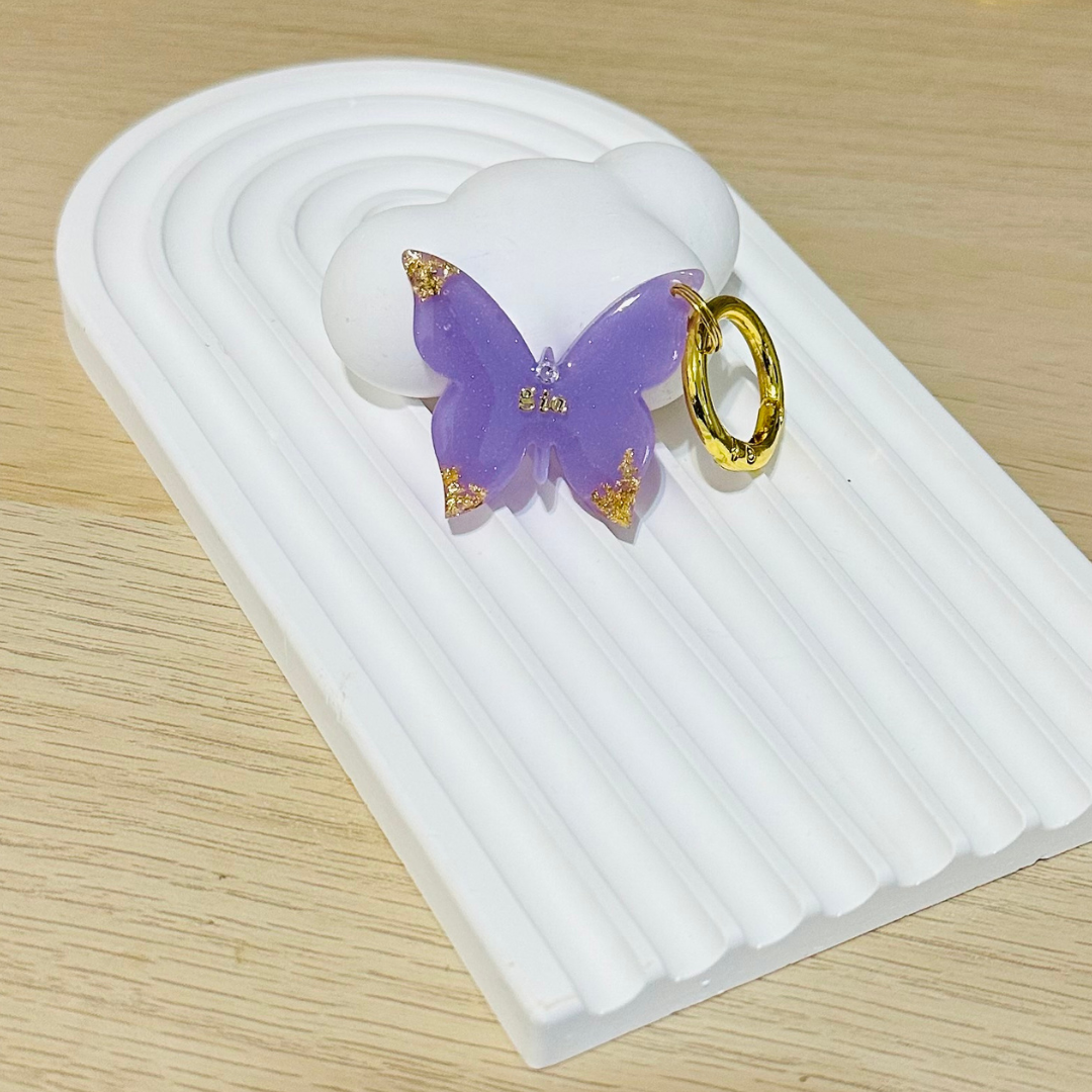 Butterfly Kisses Pet ID Tag
