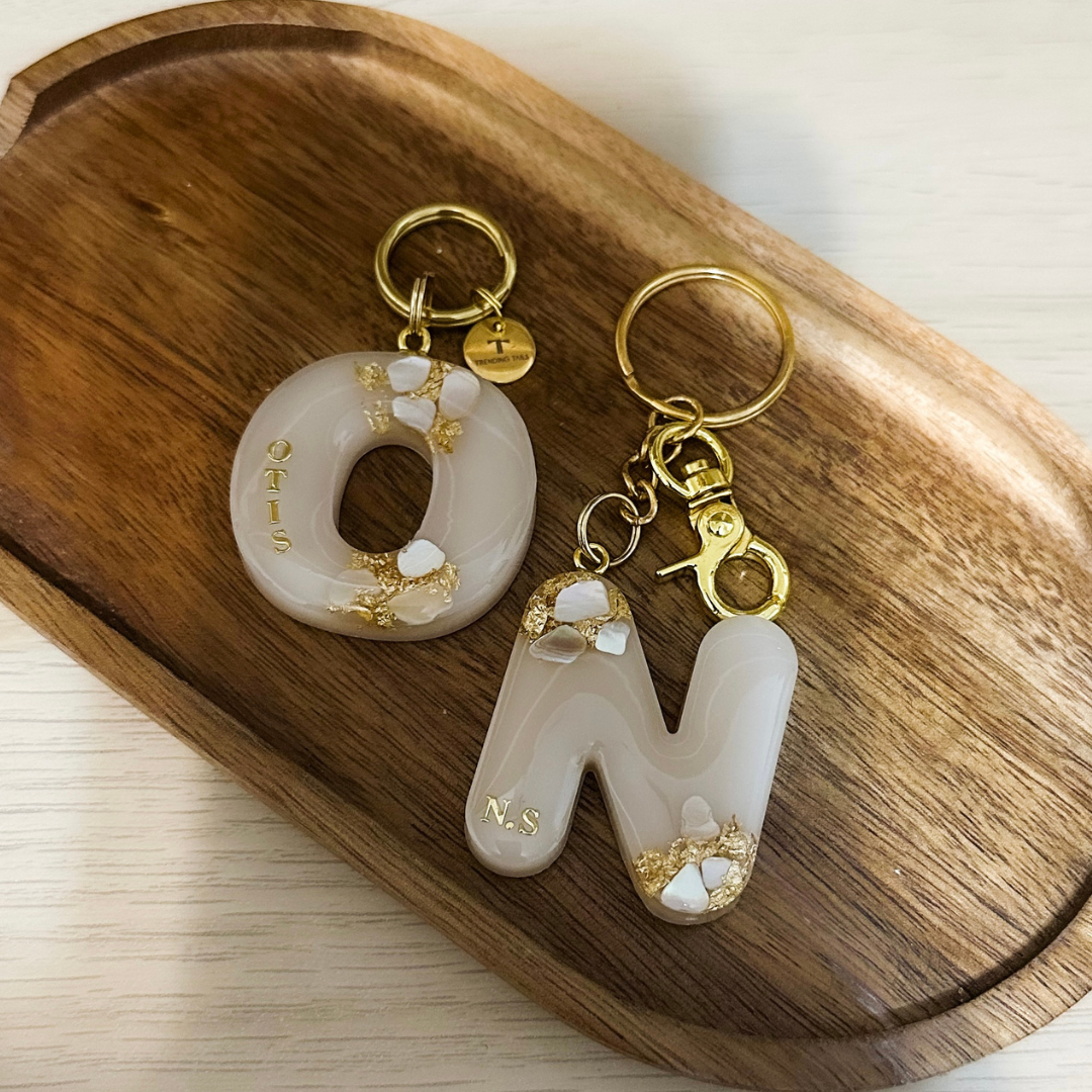 Signature Initial Pet ID Tag.
