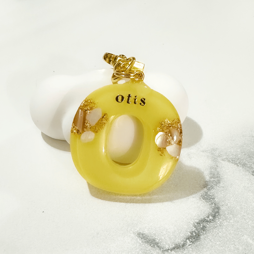 Signature Initial Pet ID Tag.