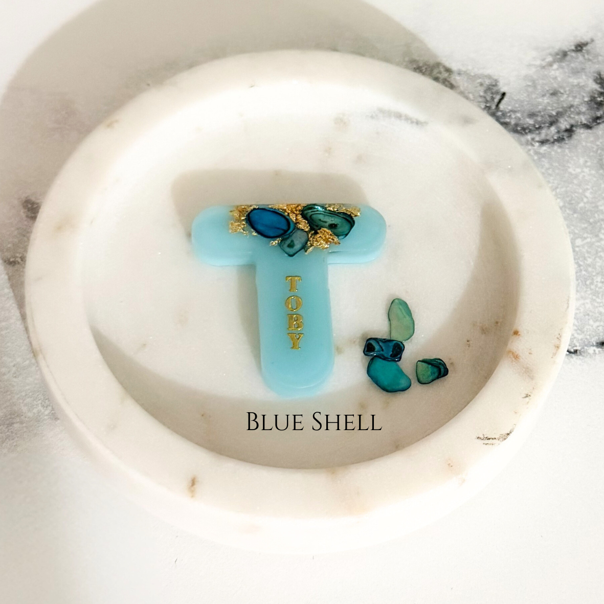 Signature Initial Pet ID Tag.