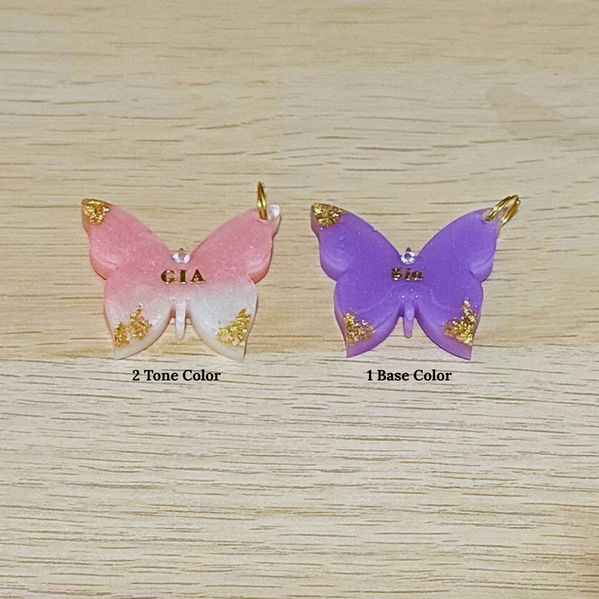 Butterfly Kisses Pet ID Tag