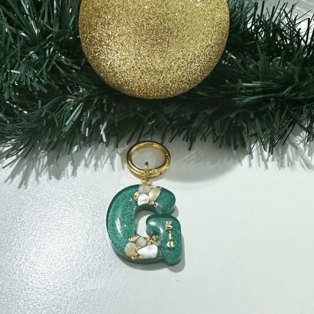 Signature Initial Dog ID Tag.