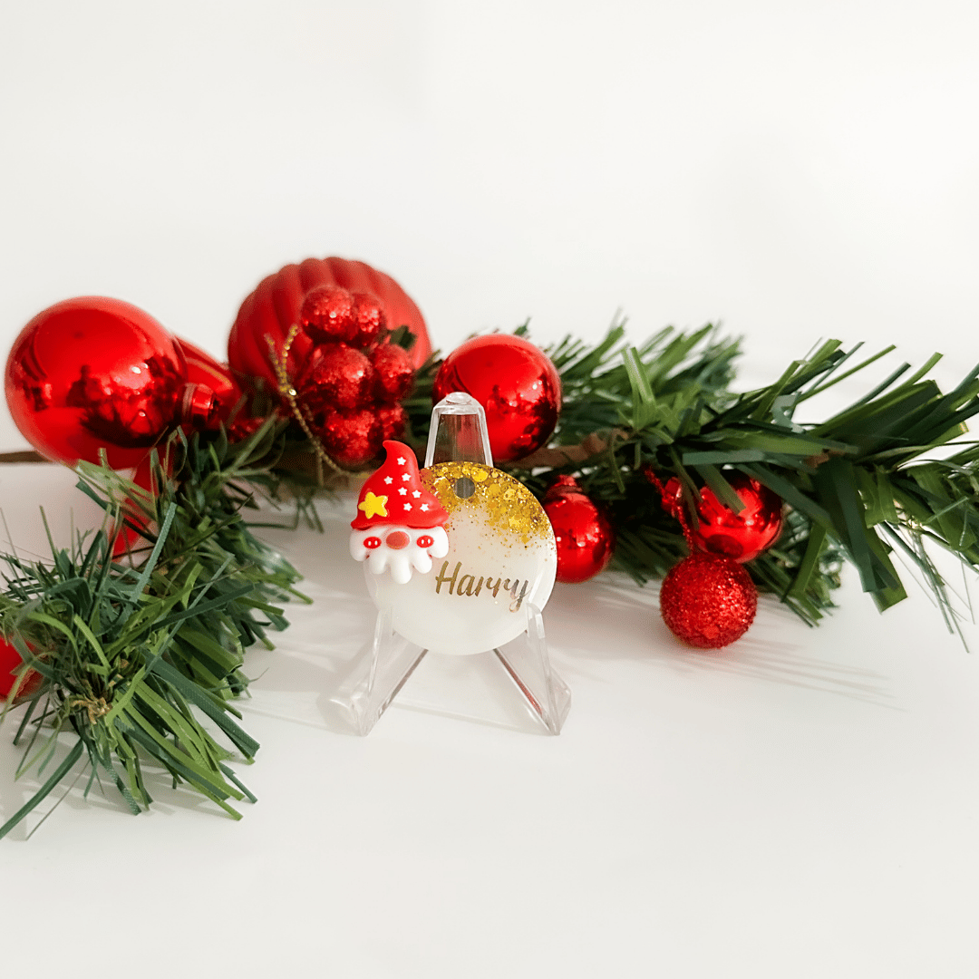 Christmas Bauble Pet Tag