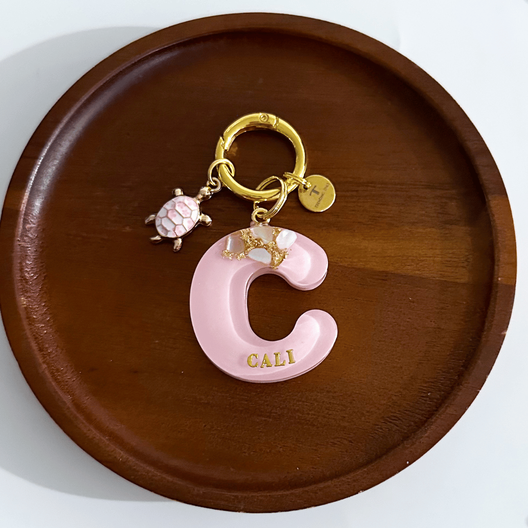 Signature Initial Pet ID Tag.