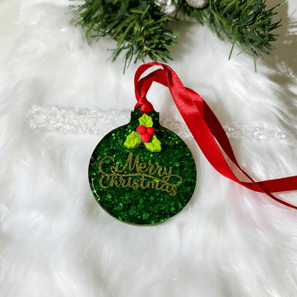 Handmade Personalised 3D  Christmas ornaments