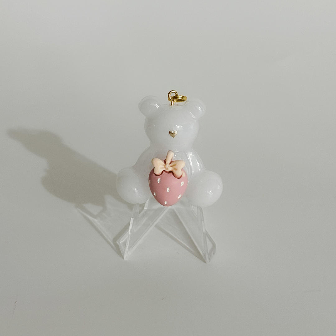 Tag My Teddy Strawberry Kisses