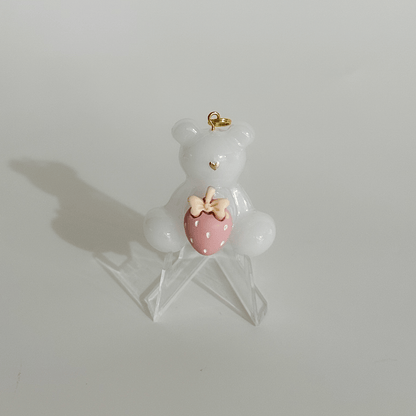 Tag My Teddy Strawberry Kisses