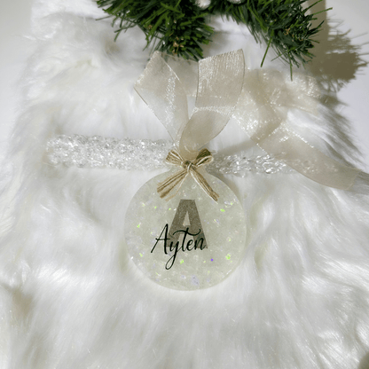 Custom Initial  Christmas ornaments ,Personalised, Stylish & Luxurious