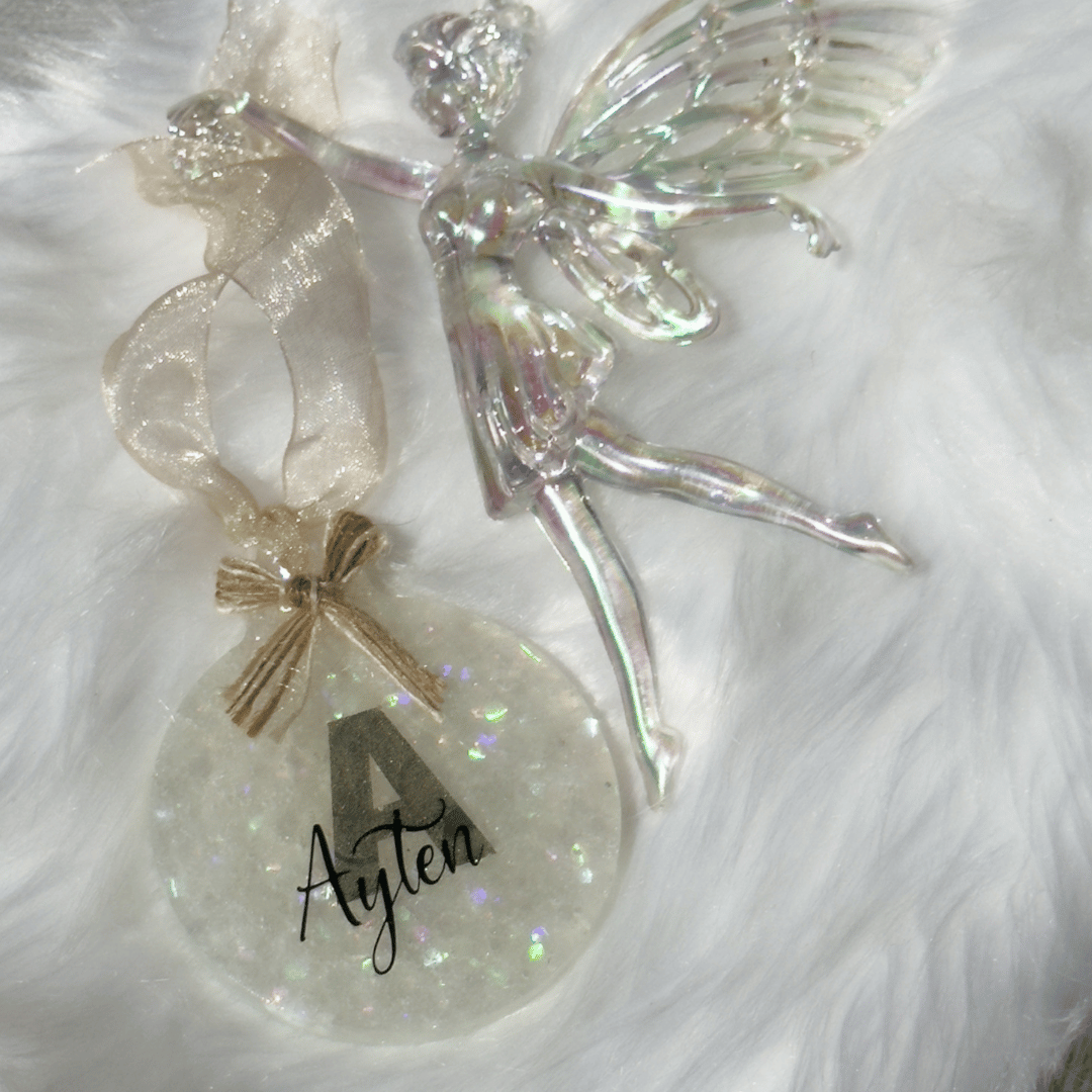 Custom Initial  Christmas ornaments ,Personalised, Stylish & Luxurious
