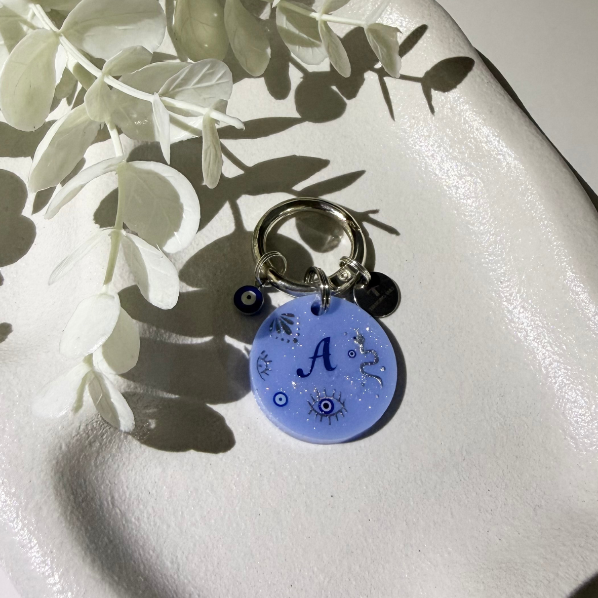 Protective Blue Eye Tag