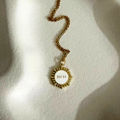 Protective Eye and angel number Necklaces.