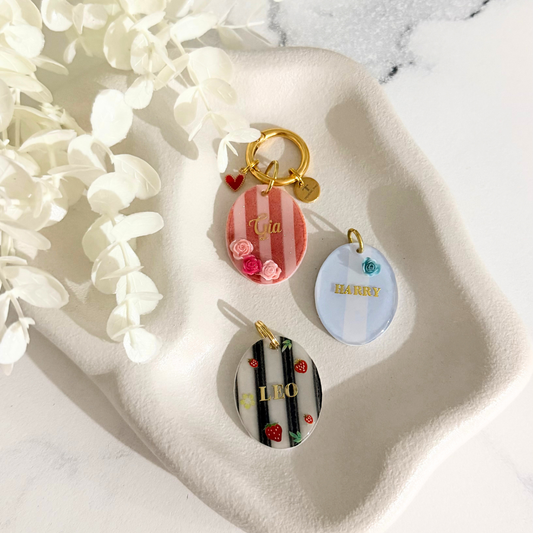 Parisian Love Pet ID Tags