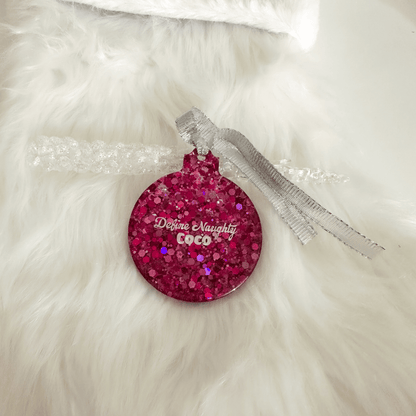 Handmade Personalised 3D  Christmas ornaments