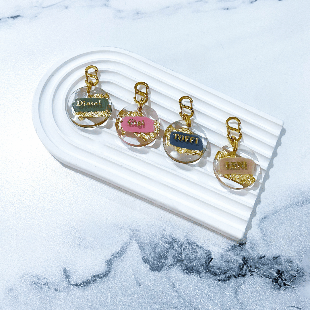 Golden Dreams  Dog ID Tag