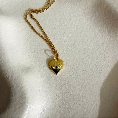 Protective Eye and angel number Necklaces.