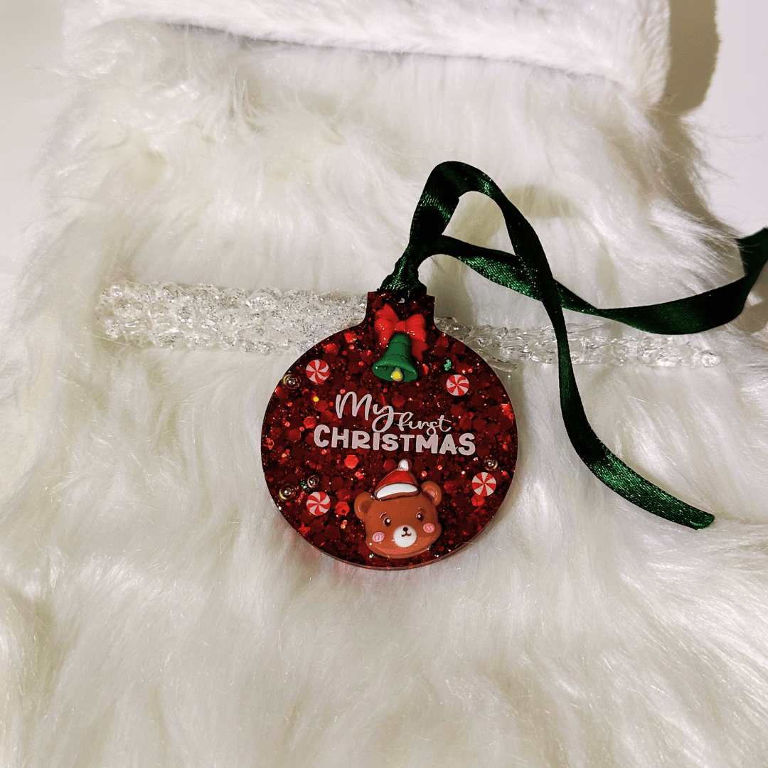 Handmade Personalised 3D  Christmas ornaments