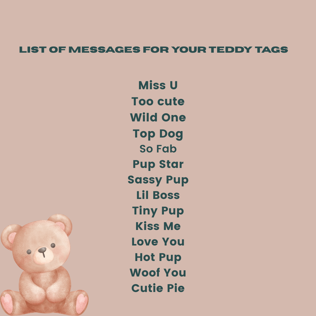 Tag My Teddy