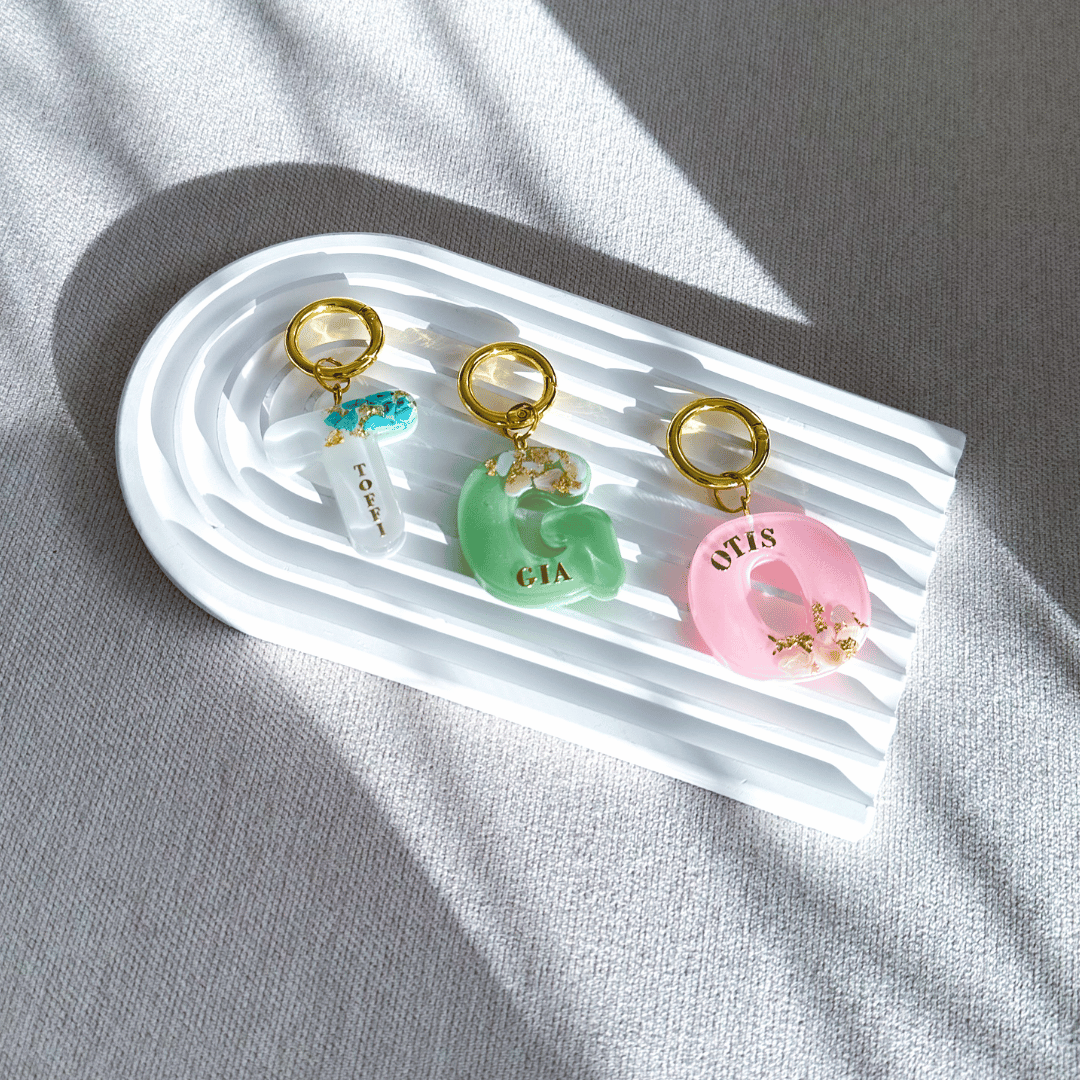 Signature Initial Dog ID Tag. Trending Tails