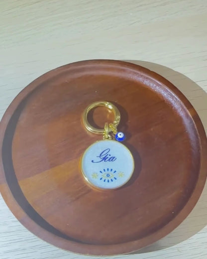 Evil Eye Pet ID Tag