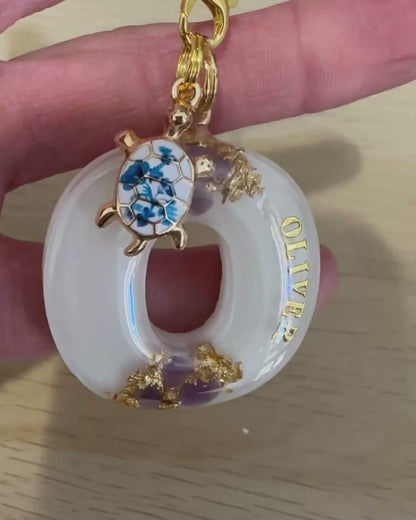 Signature Initial Pet ID Tag.