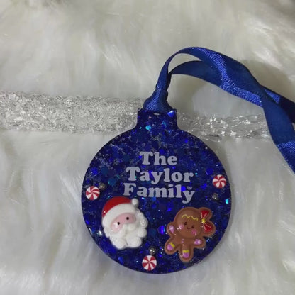Handmade Personalised 3D  Christmas ornaments
