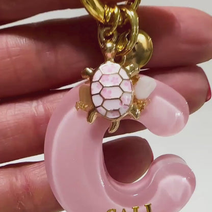 Signature Initial Pet ID Tag.