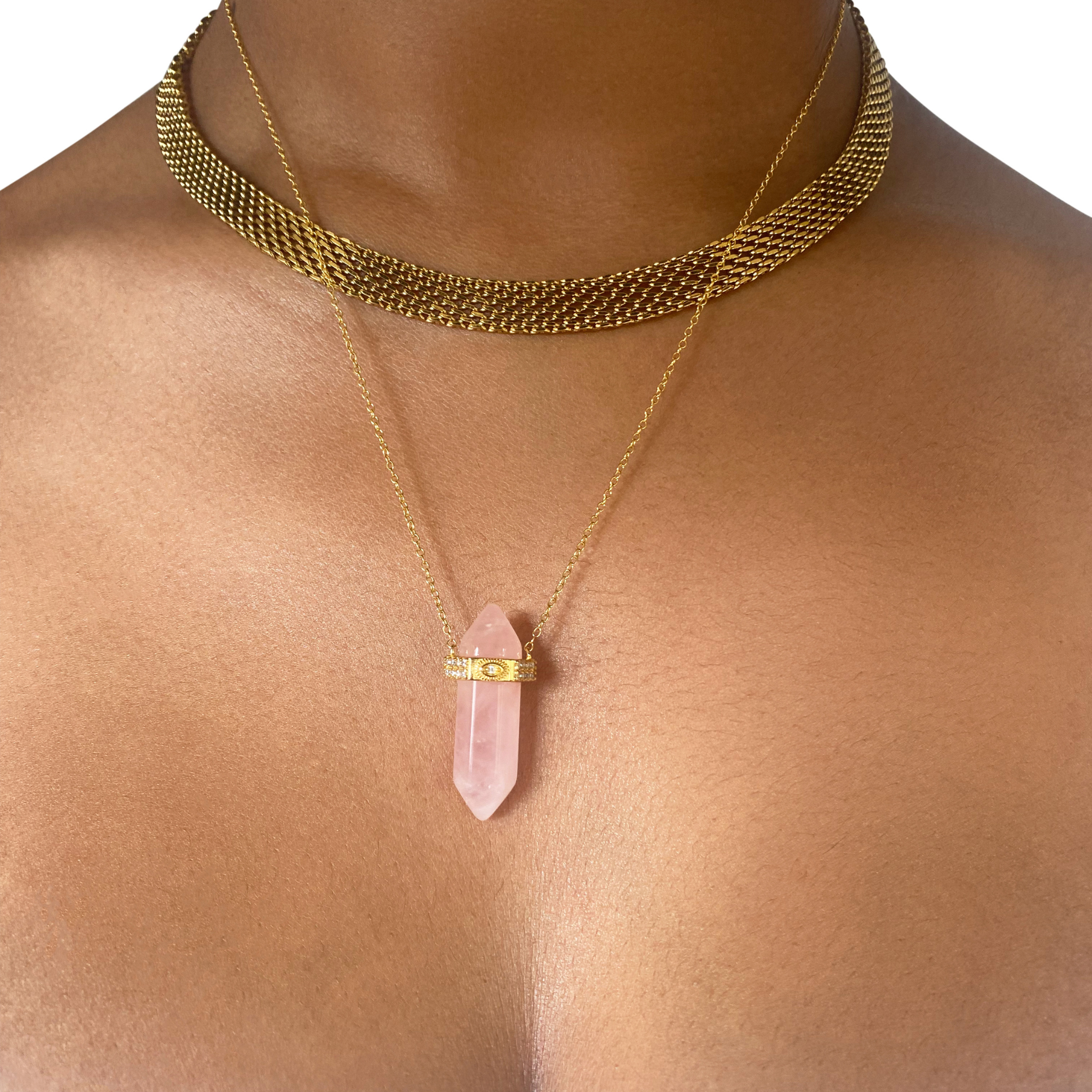 One of a Kind Druzy Crystal Pendant Necklace, Front Toggle Necklace –  Fabulous Creations Jewelry
